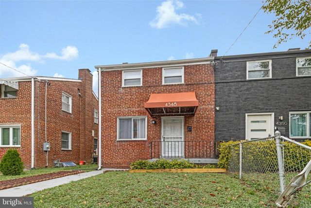 4348 D ST SE, Washington, DC 20019
