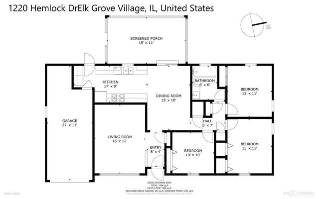 1220 Hemlock Drive, Elk Grove Village, IL 60007