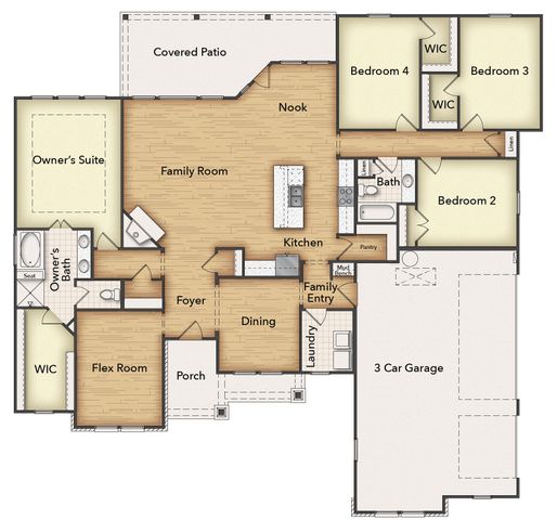 2204 Continent Court, Krum, TX 76249