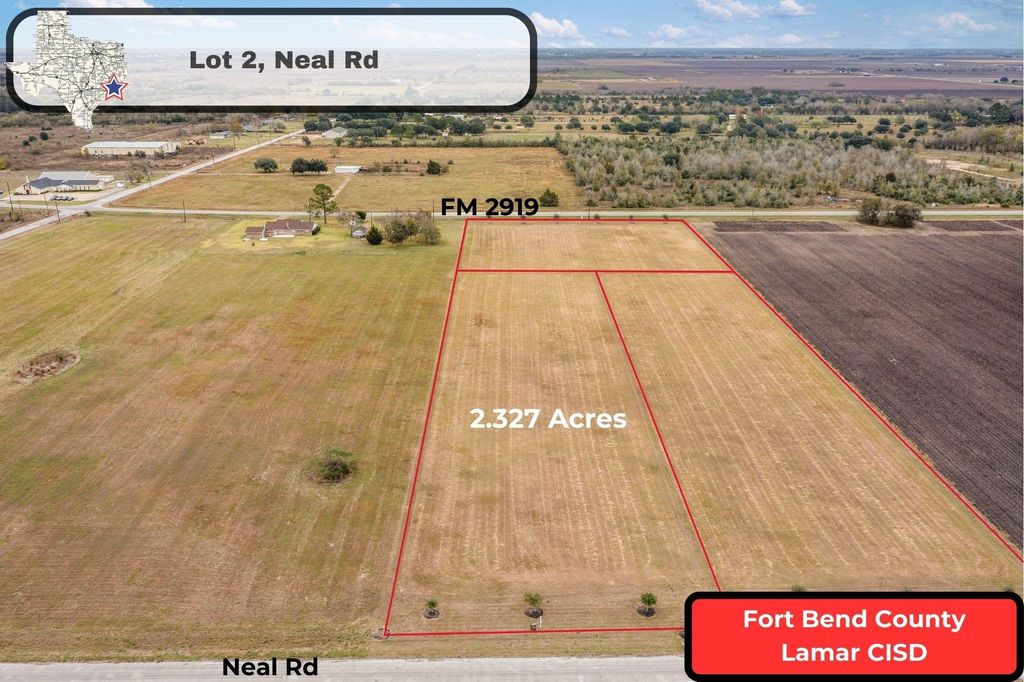 Lot 2 Neal Rd, Beasley, TX 77417