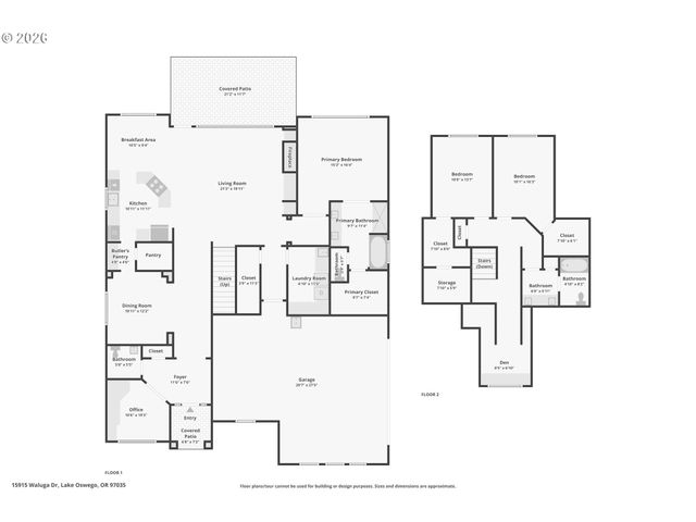 15915 WALUGA Dr, Lake Oswego, OR 97035