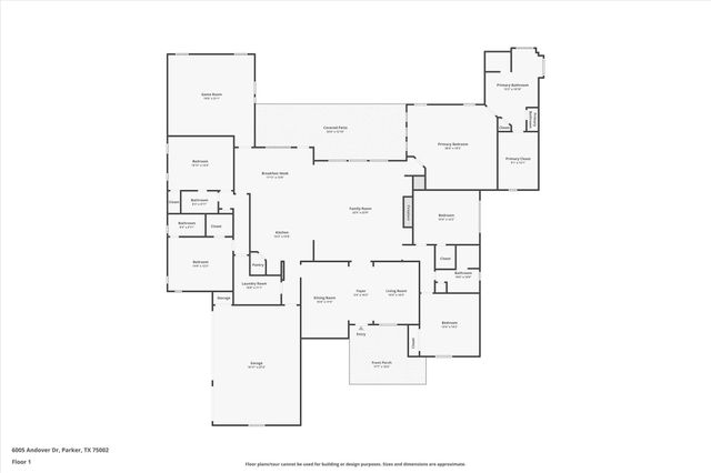 6005 Andover Drive, Parker, TX 75002