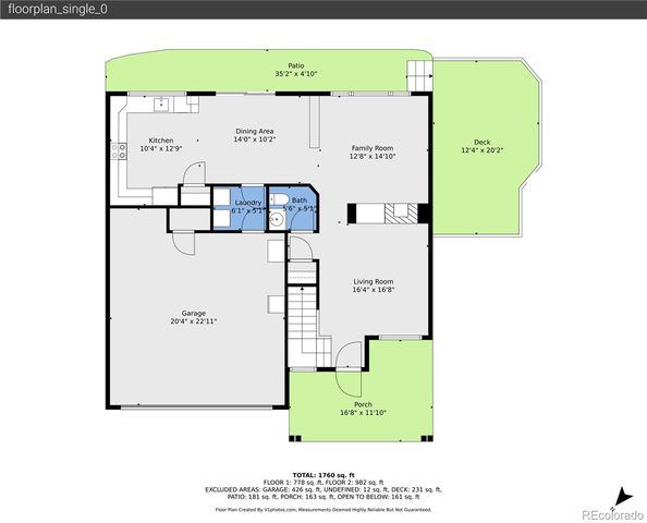 19447 E Bellisario Creek Drive, Parker, CO 80134