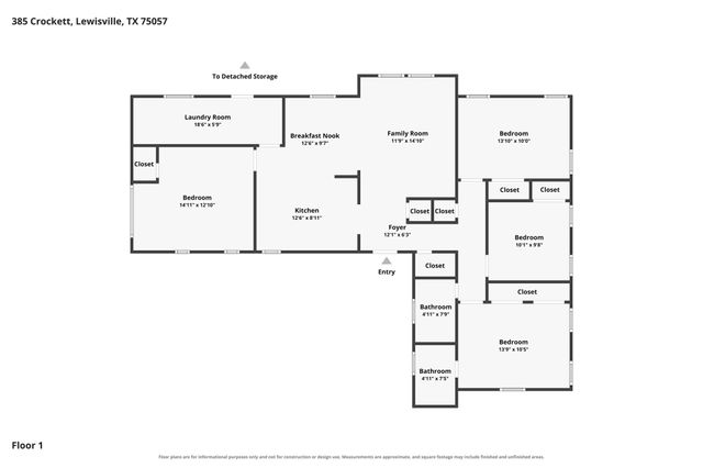 385 Crockett, Lewisville, TX 75057