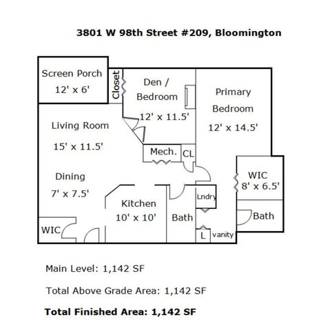 3801 W 98th Street 209, Bloomington, MN 55431