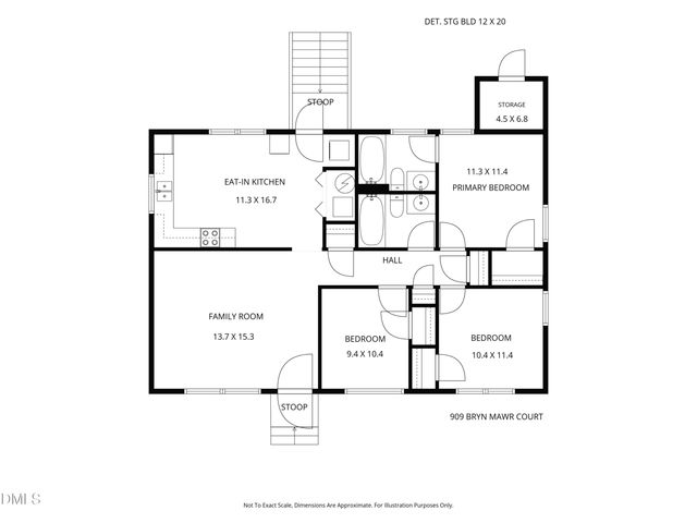 909 Bryn Mawr Court, Apex, NC 27502