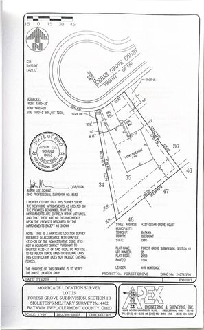 4327 Cedar Grove Court, Batavia Twp, OH 45103