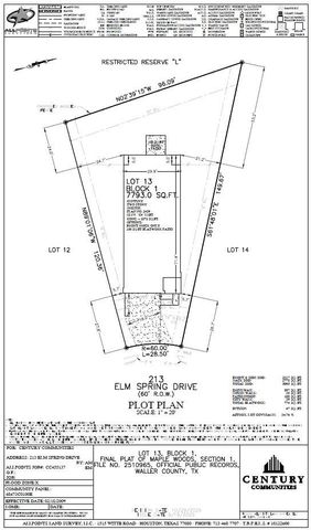 213 Elm Spring Drive, Hockley, TX 77447