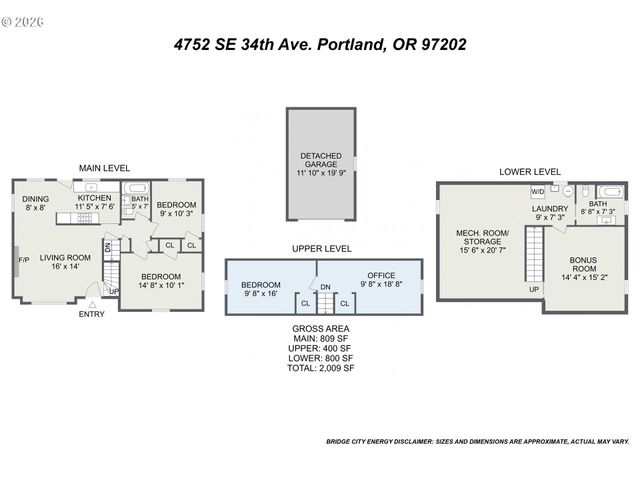 4752 Se 34TH Ave, Portland, OR 97202