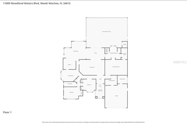 11009 WOODLAND WATERS BOULEVARD, Weeki Wachee, FL 34613