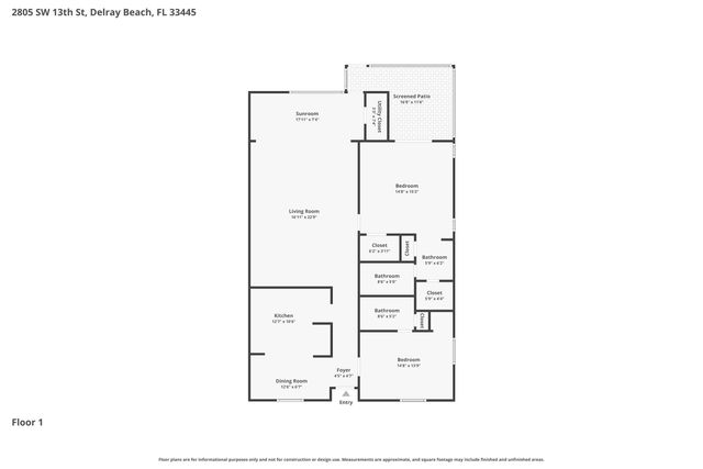 2805 SW 13th Street 37-d, Delray Beach, FL 33445