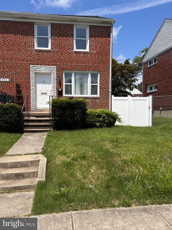 6518 BELLE VISTA AVE, Baltimore, MD 21206