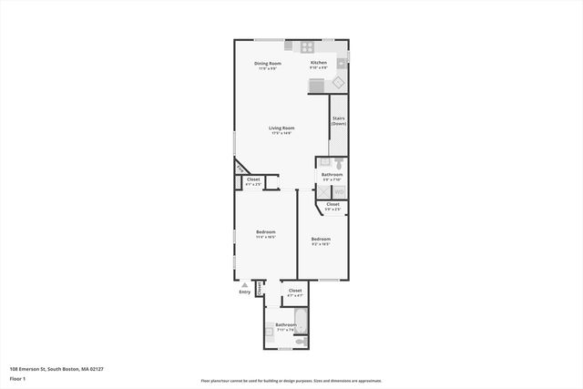 108 Emerson St 3, Boston, MA 02127