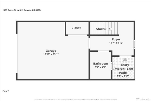 1583 Grove Street 2, Denver, CO 80204