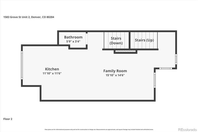 1583 Grove Street 2, Denver, CO 80204