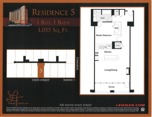 520 S State Street 705, Chicago, IL 60605