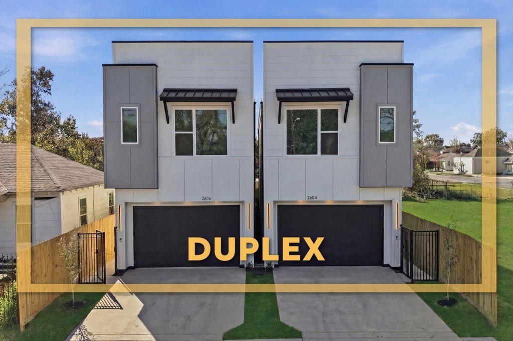 2604 - 2606 Winbern Street, Houston, TX 77004