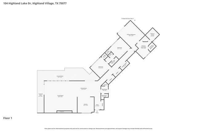 104 Highland Lake Drive, Highland Village, TX 75077