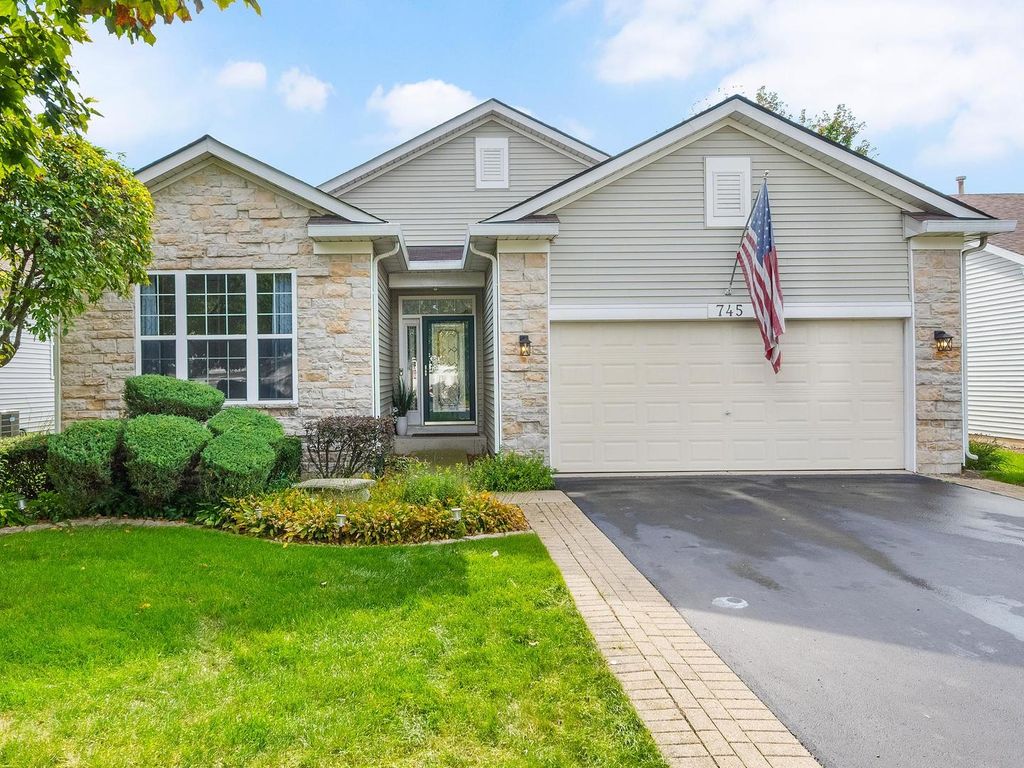 745 S Mecosta Lane, Romeoville, IL 60446 — exterior
