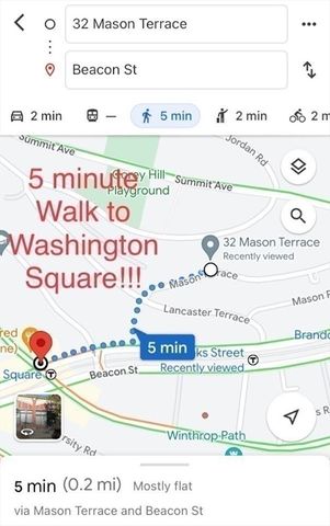 32 Mason Terrace 2, Brookline, MA 02446