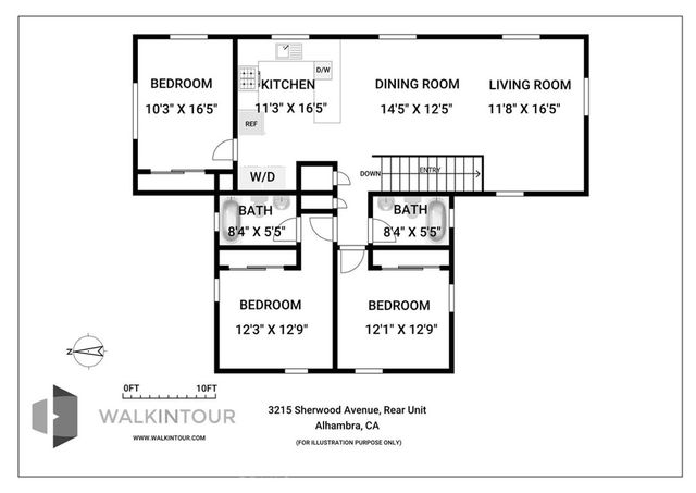 3215 Sherwood Avenue, Alhambra, CA 91801