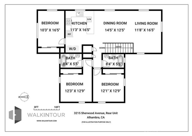 3215 Sherwood Avenue, Alhambra, CA 91801