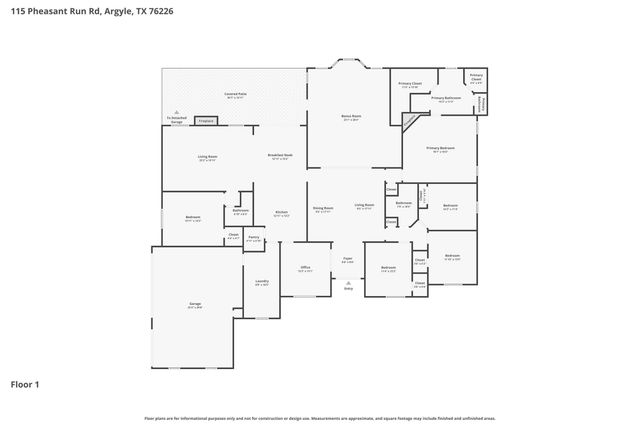 115 Pheasant Run Road, Argyle, TX 76226