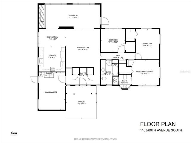 1163 60TH AVENUE S, St Petersburg, FL 33705