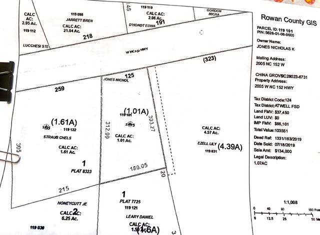 2005 W NC 152 Highway, China Grove, NC 28023