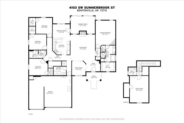 4103 SW Summerbrook Street, Bentonville, AR 72713