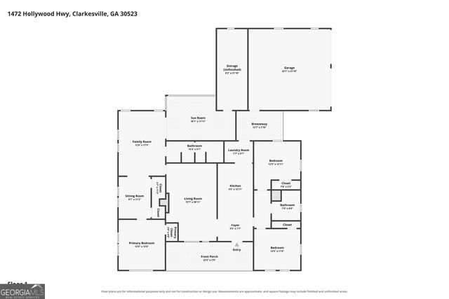1472 Hollywood Hwy, Clarkesville, GA 30523