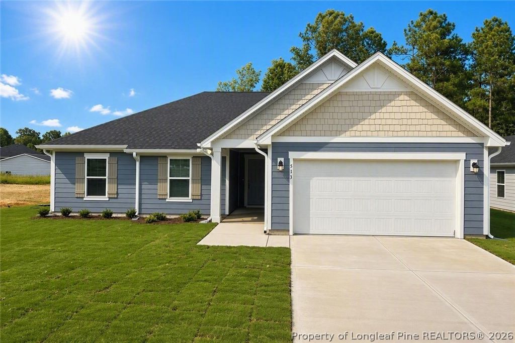 513 Matthew Meadow Lane, Lillington, NC 27546 — exterior
