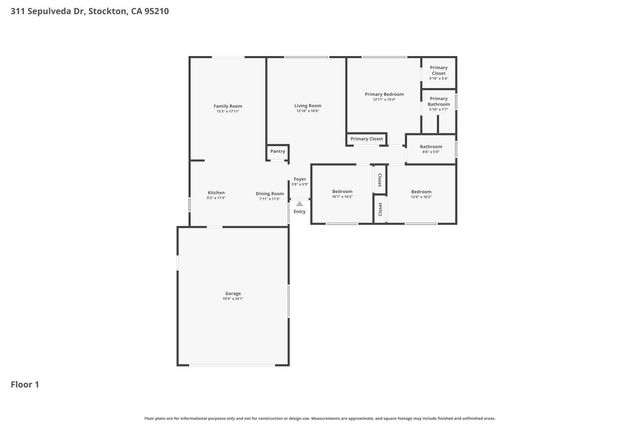 311 Sepulveda Dr, Stockton, CA 95210