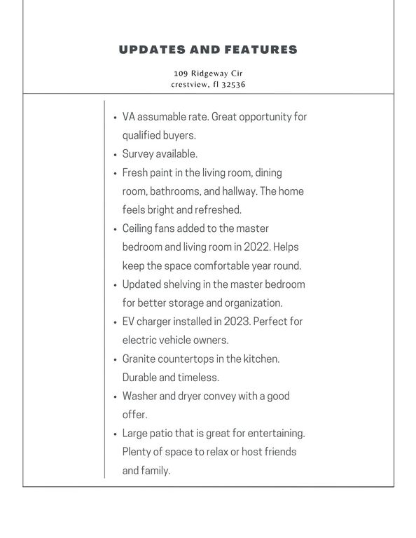 109 Ridgeway Circle, Crestview, FL 32536