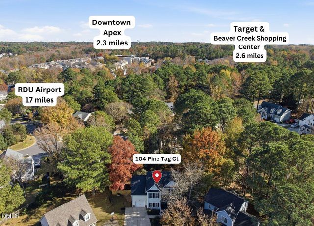 104 Pine Tag Court, Apex, NC 27502