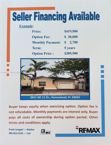 3951 NE 11th Dr, Homestead, FL 33033