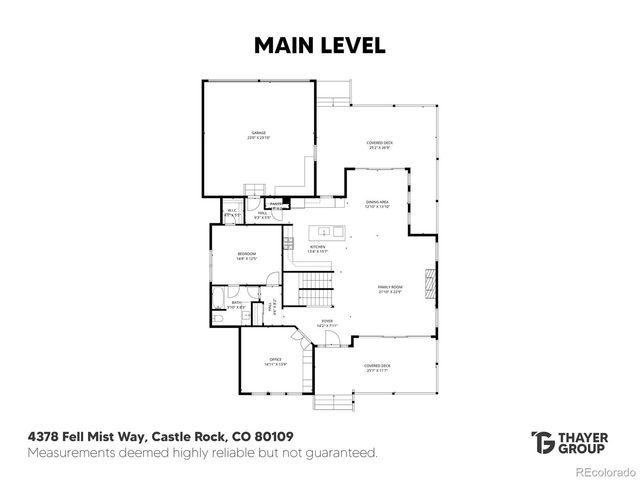4378 Fell Mist Way, Castle Rock, CO 80109