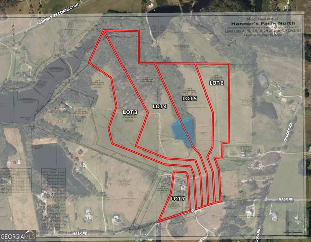 LOT 6 Mask Road - Hanner's Farm North, Brooks, GA 30205