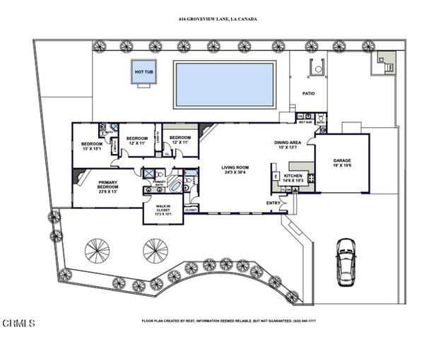 616 Groveview Lane, La Canada Flintridge, CA 91011