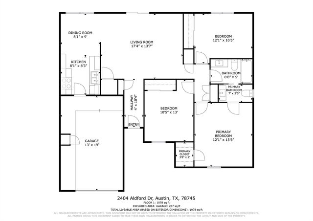 2404 Aldford DR, Austin, TX 78745
