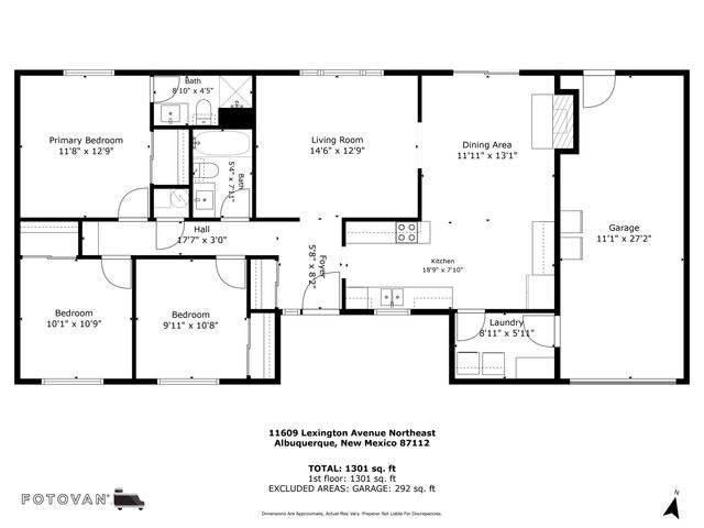 11609 Lexington Avenue NE, Albuquerque, NM 87112