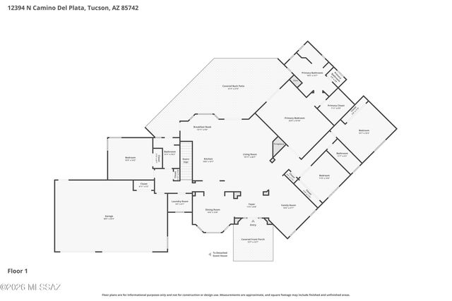 12394 N Camino Del Plata, Tucson, AZ 85755