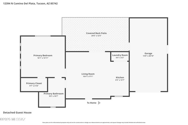 12394 N Camino Del Plata, Tucson, AZ 85755