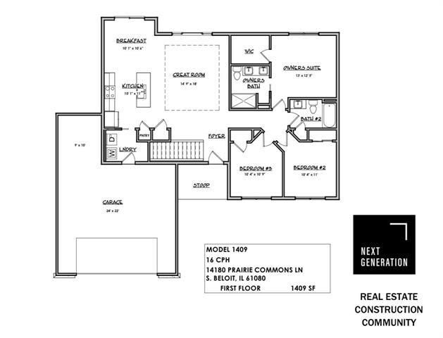 14180 Prairie Commons Lane, South Beloit, IL 61080