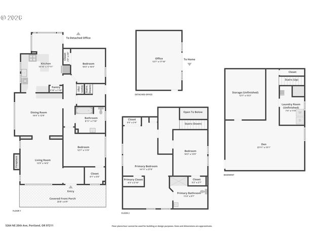 5264 Ne 20TH Ave, Portland, OR 97211