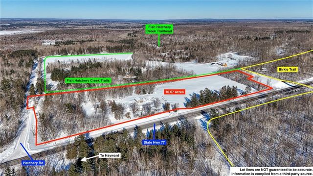 14862 W State Hwy 77, Hayward, WI 54843