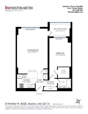 8 Whittier Pl 22D, Boston, MA 02114