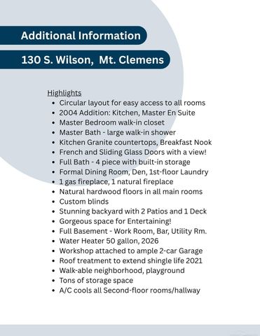 130 S Wilson Boulevard, Mt Clemens, MI 48043