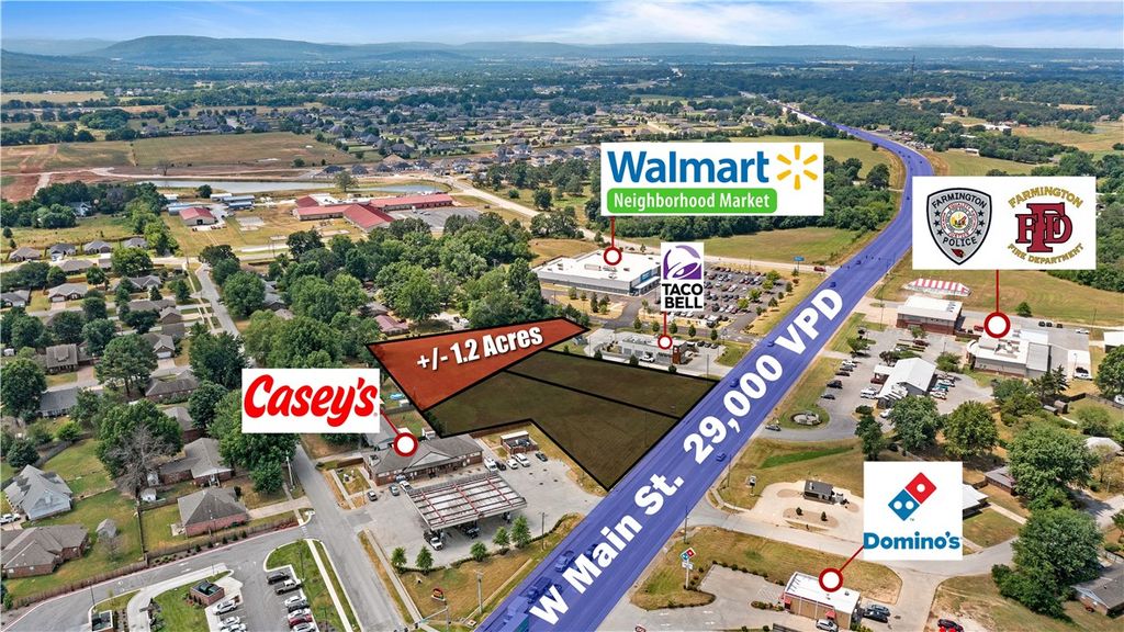 0 W Main Street 1.2 AC, Farmington, AR 72730
