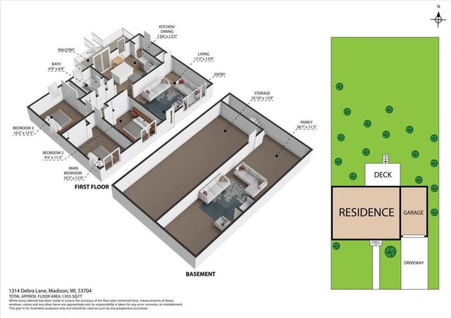 1314 Debra Lane, Madison, WI 53704